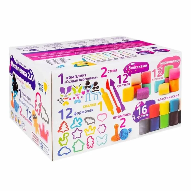 Набор для детской лепки Genio kids Мегалепка 2.0