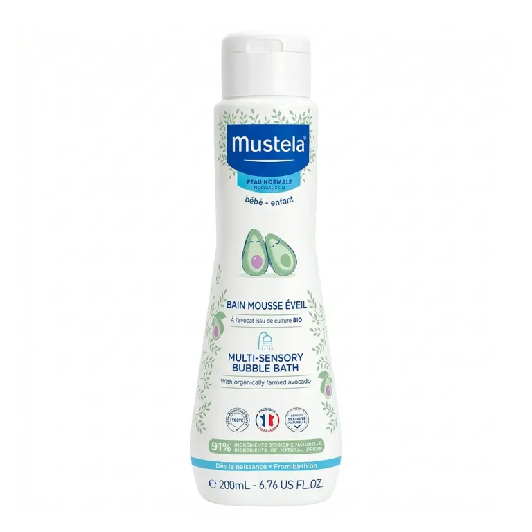 Пена для ванны Mustela Multi - sensory bubble bath 200 мл