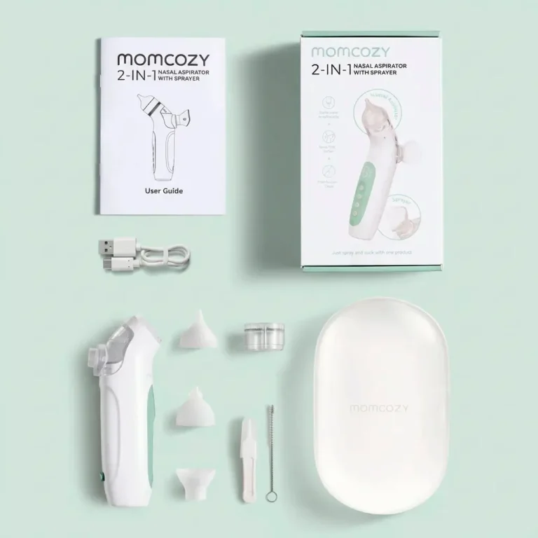 Назальный аспиратор+срей 2в1 Momcozy BN007
