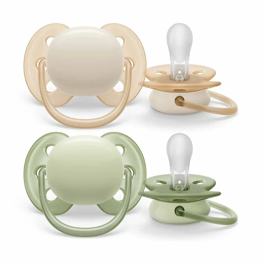 Пустышка Philips Avent Ultra soft 0-6 мес 2 шт