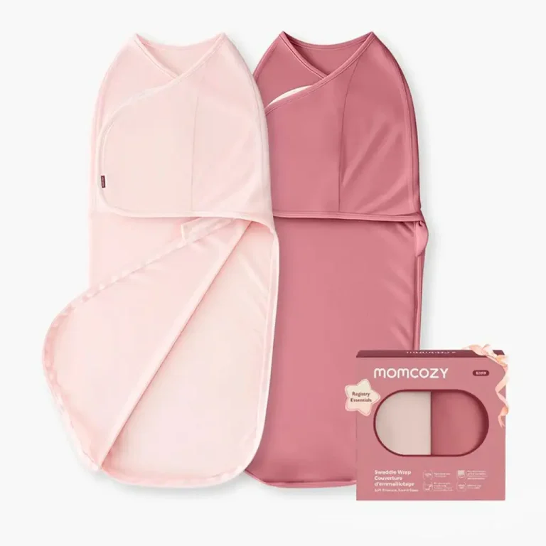 Пеленка кокон Momcozy Swaddle wraps 0-3 мес Pink