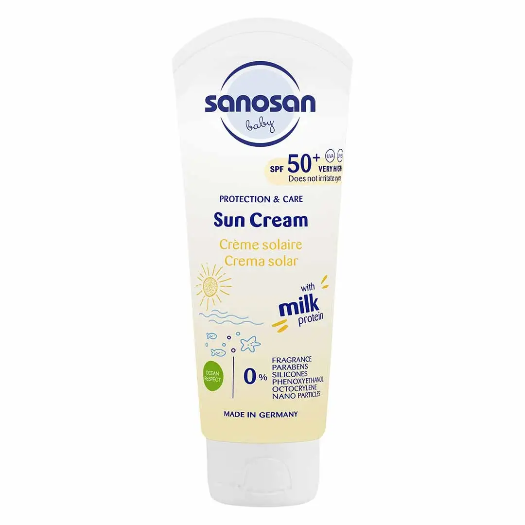 Крем Sanosan Baby солнцезащитный SPF 50 0+ мес 75мл