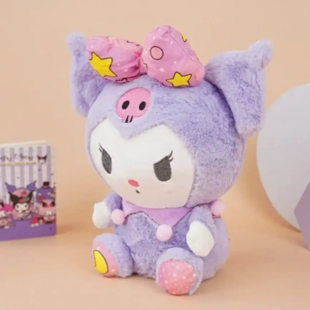 Игрушка мягкая Мульти-пульти Kuromi San RIO Куроми Бантик звездочка Розовый