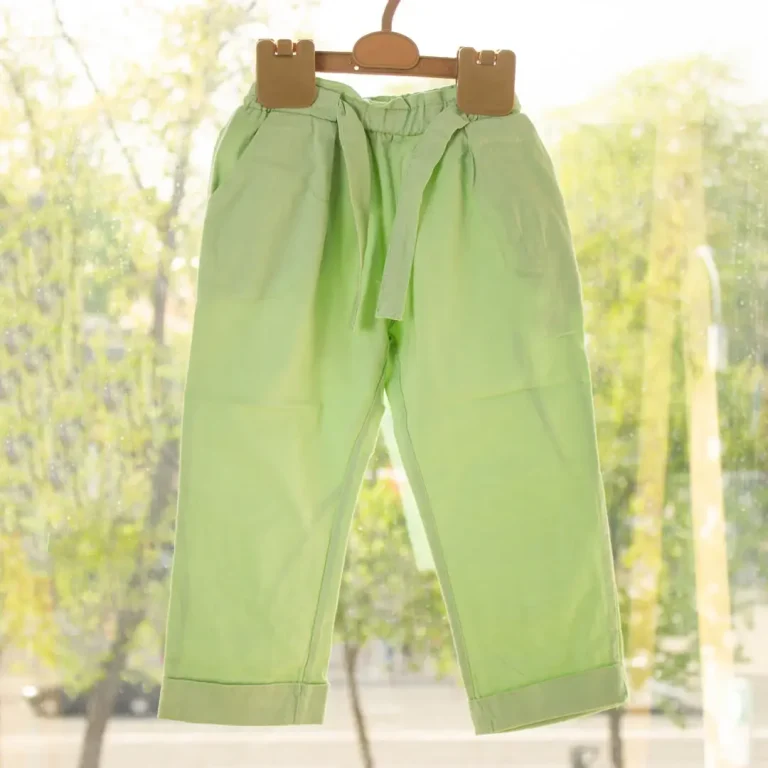 Брюки Escabel однотонные на веревочке