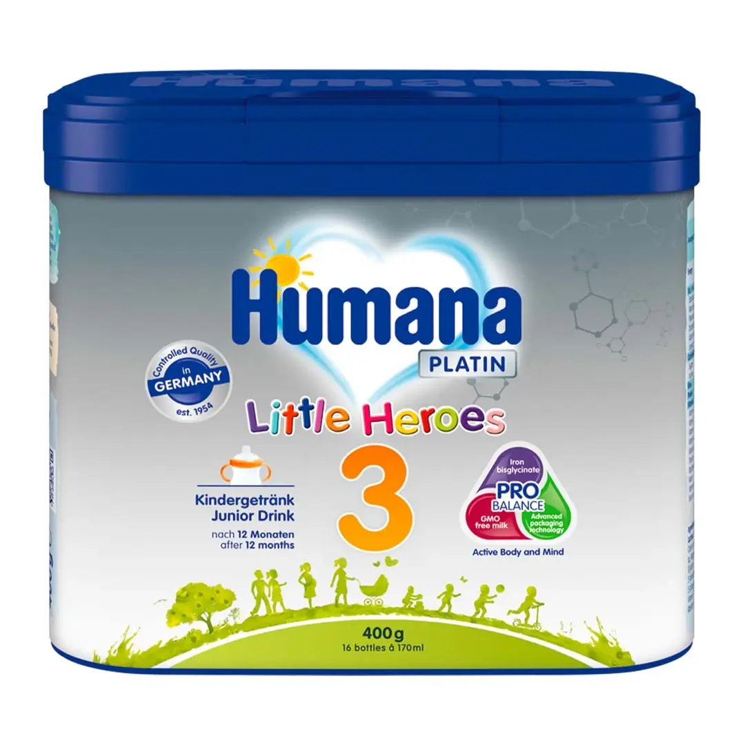 Humana 3 Platin Junior Drink 400 гр c 12+ мес