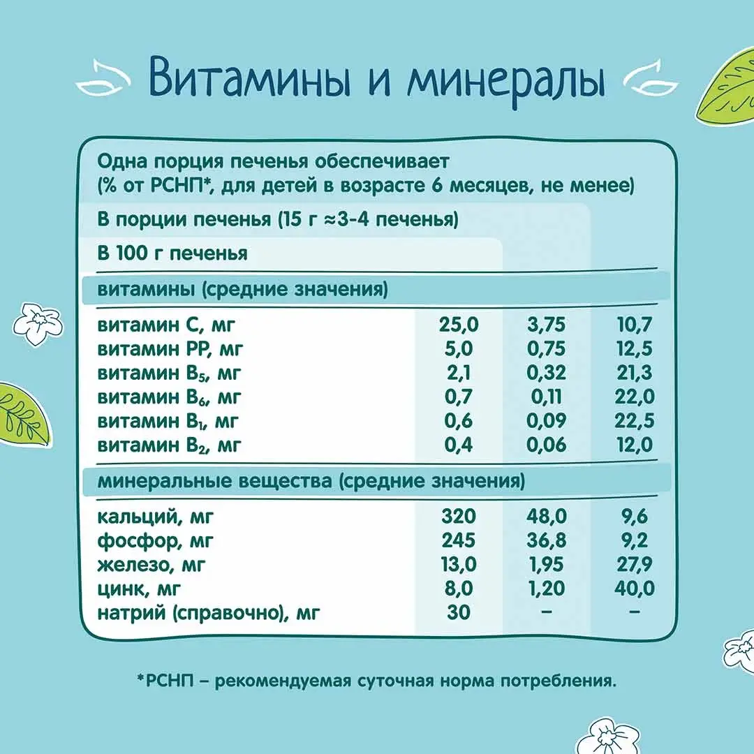 Печенье ФрутоНяня мультизлаковое 120 гр. 6+ мес.
