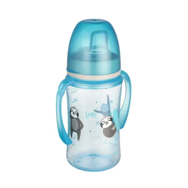 Поильник Canpol Babies EasyStart 240 мл. 6+ мес. ленивец