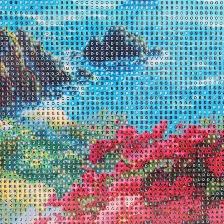 Алмазная мозаика MultiArt 40*50 с подрамником санторини