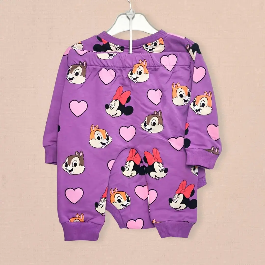 Комплект 2ка ZARA Disney боди + штаны Сиреневый