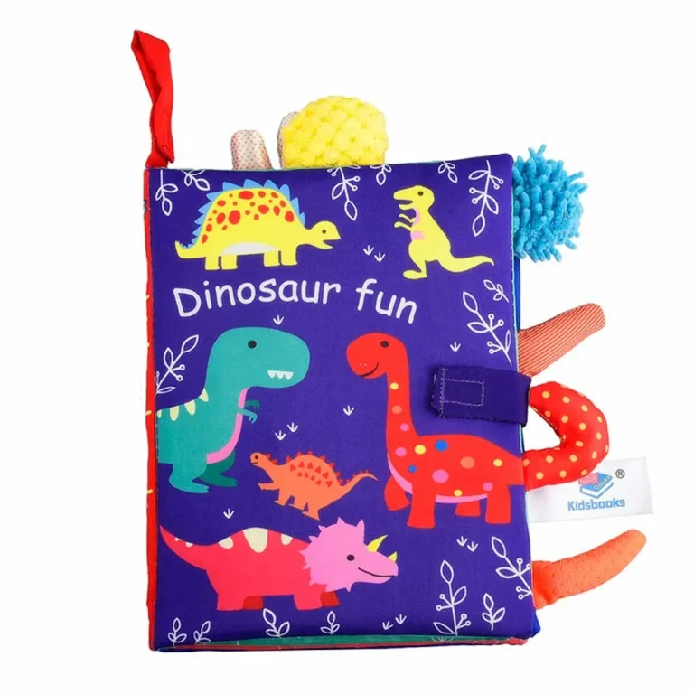 Книжка-шуршалка kidsbooks Dinosaur fun Синий