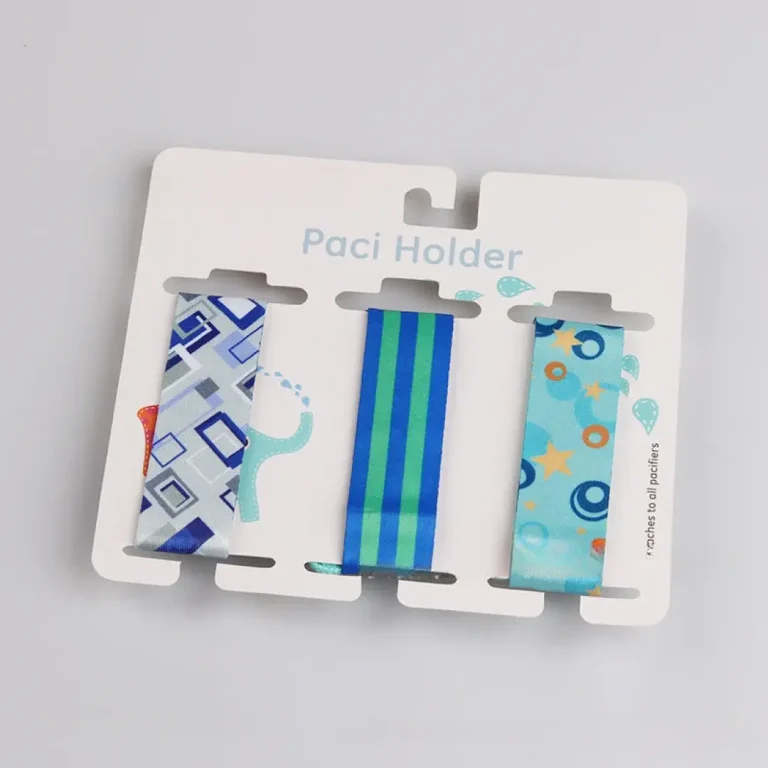 Комплект держателей на прищепке Paci Holder Полоска, Звезды, Прямоугольники 3 шт