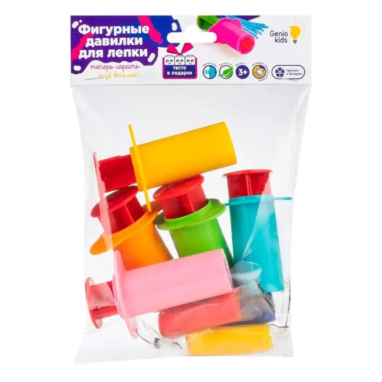 Набор для лепки Genio kids Фигурные давилки для лепки