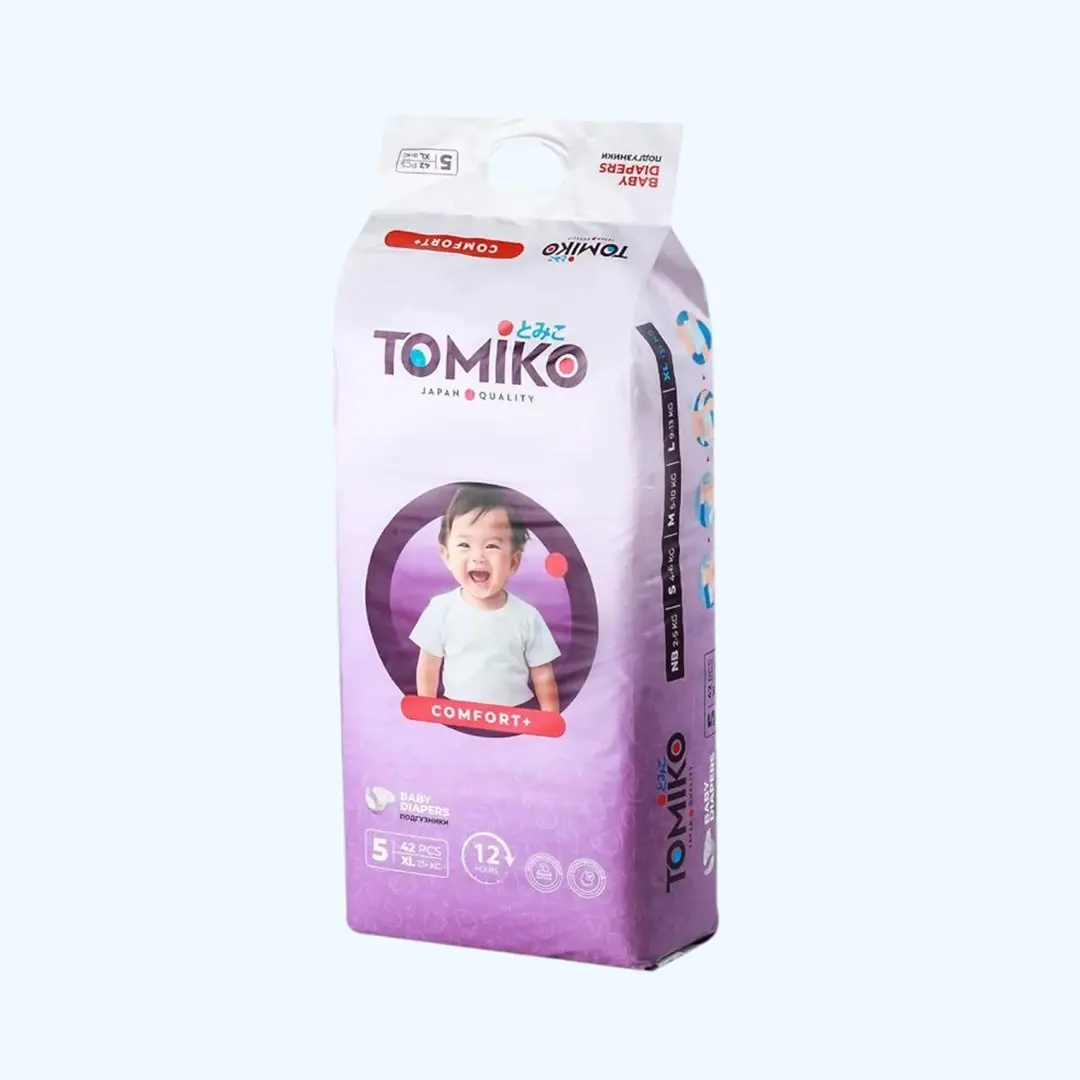 Подгузники Tomiko Comfort+ 5 XL (13+ кг) 42 шт