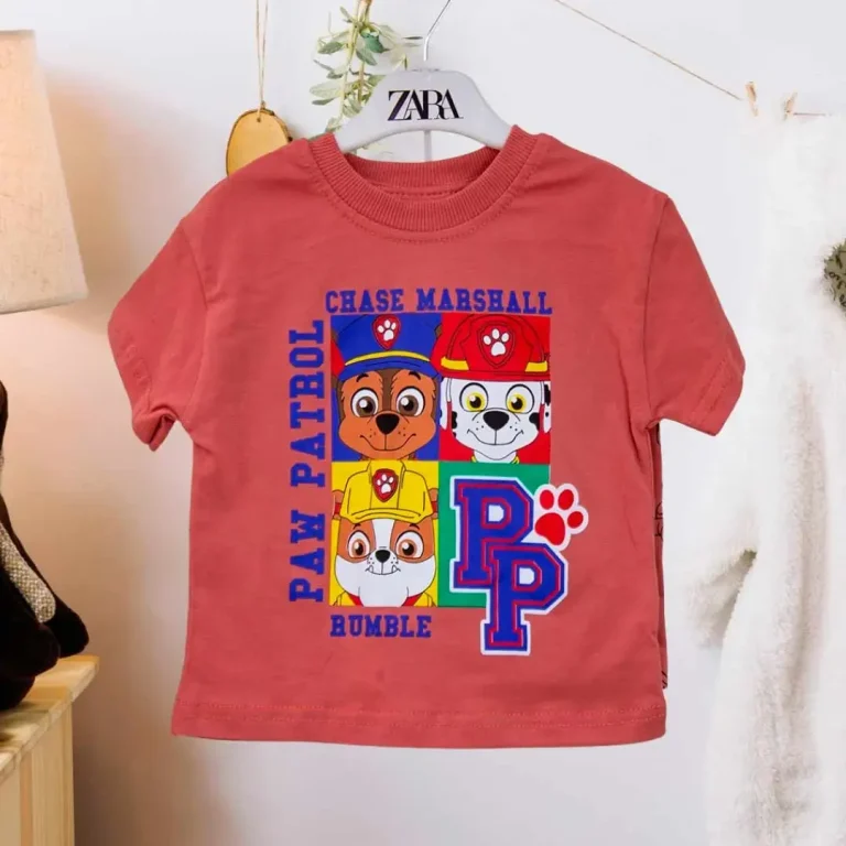 Комплект 2ка ZARA Paw patrol футболка + шорты Оранжевый
