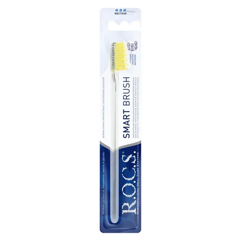 Зубная щетка "R.O.C.S" Модельная Smart Brush жесткая