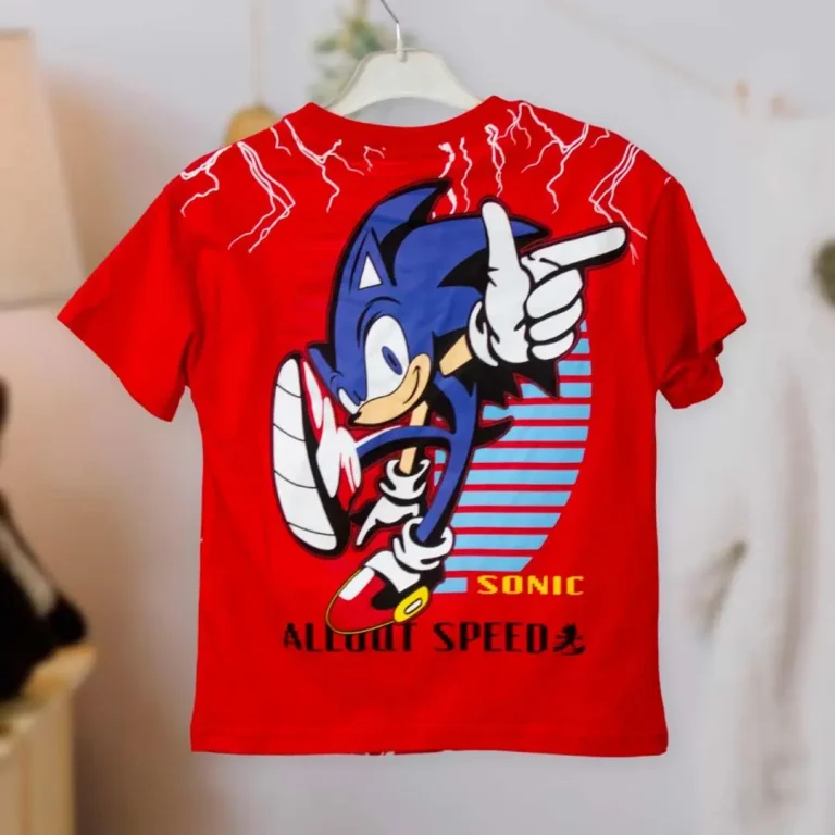 Комплект 2ка ZARA SonicX футболка + шорты Красный