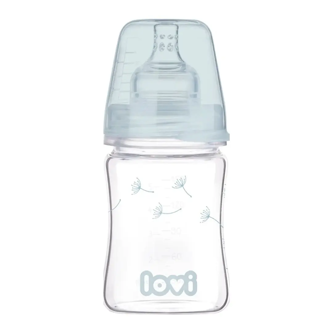 Стеклянная бутылочка LOVI DIAMOND GLAS 150 мл Botanic