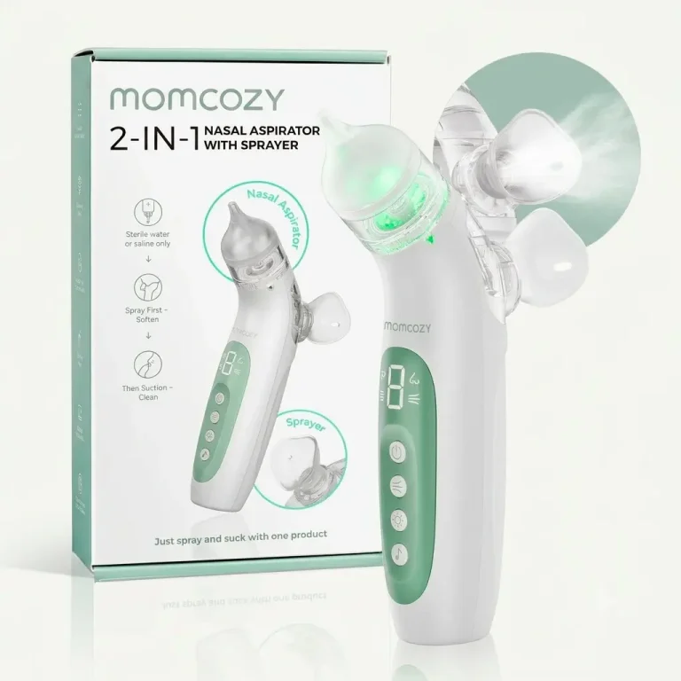 Назальный аспиратор+срей 2в1 Momcozy BN007