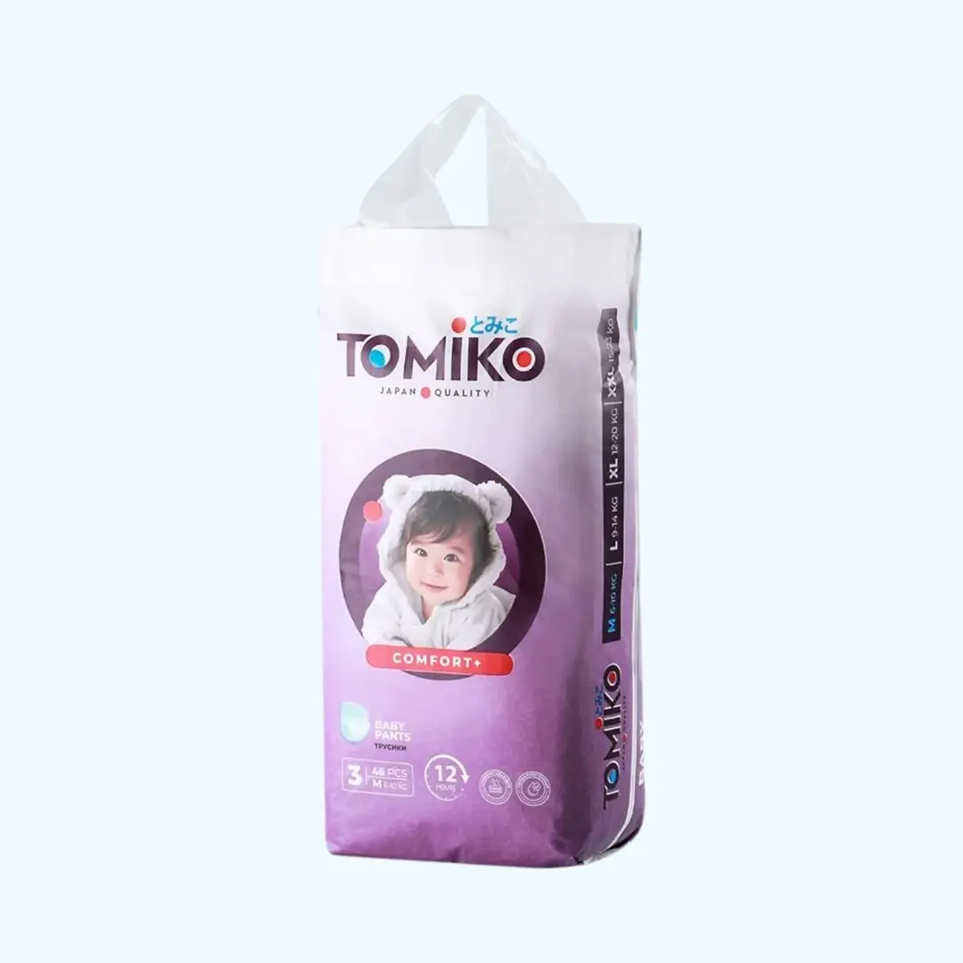Трусики-подгузники Tomiko Comfort+ 3 M (6-10 кг) 46 шт