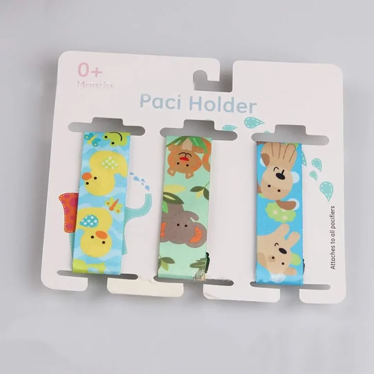 Комплект держателей на прищепке Paci Holder Животные 3 шт