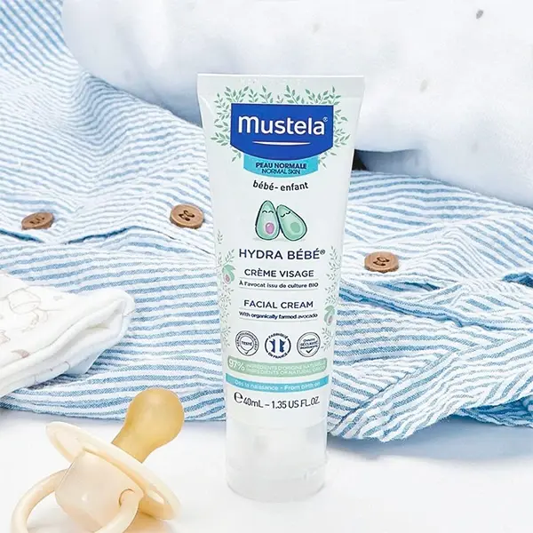 Крем для лица Mustela Bebe Hydra-Bebe увлажняющий 40 мл