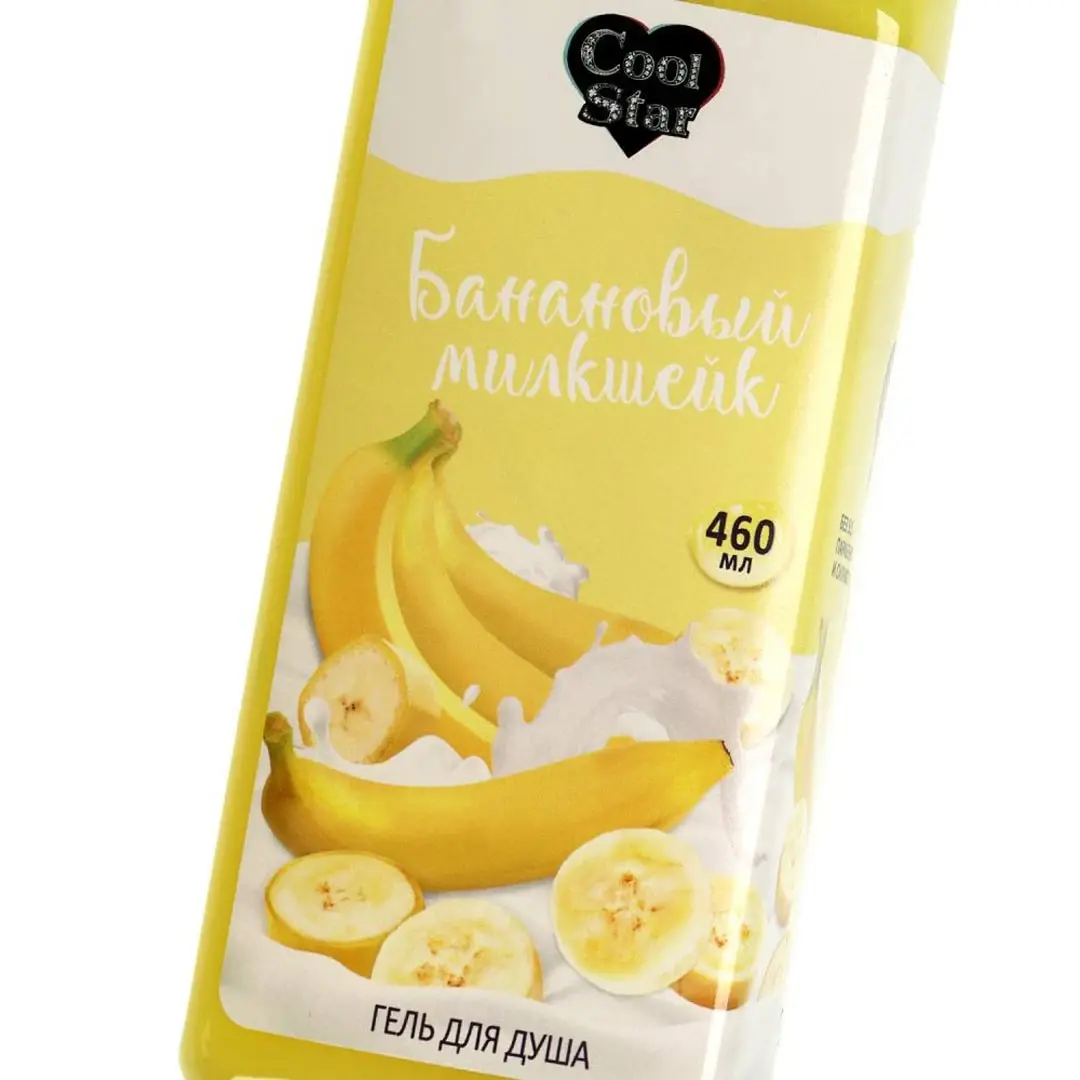 Гель для душа Milk Банановый милкшейк 460 мл