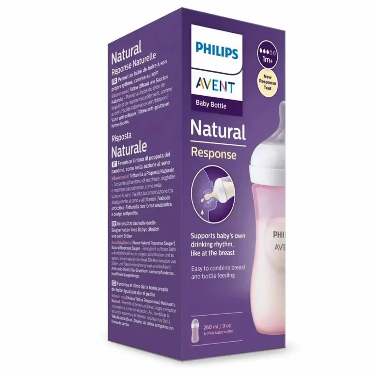 Пластиковая бутылочка Philips Avent Natural Response 260мл. 1+мес. SCY903/11