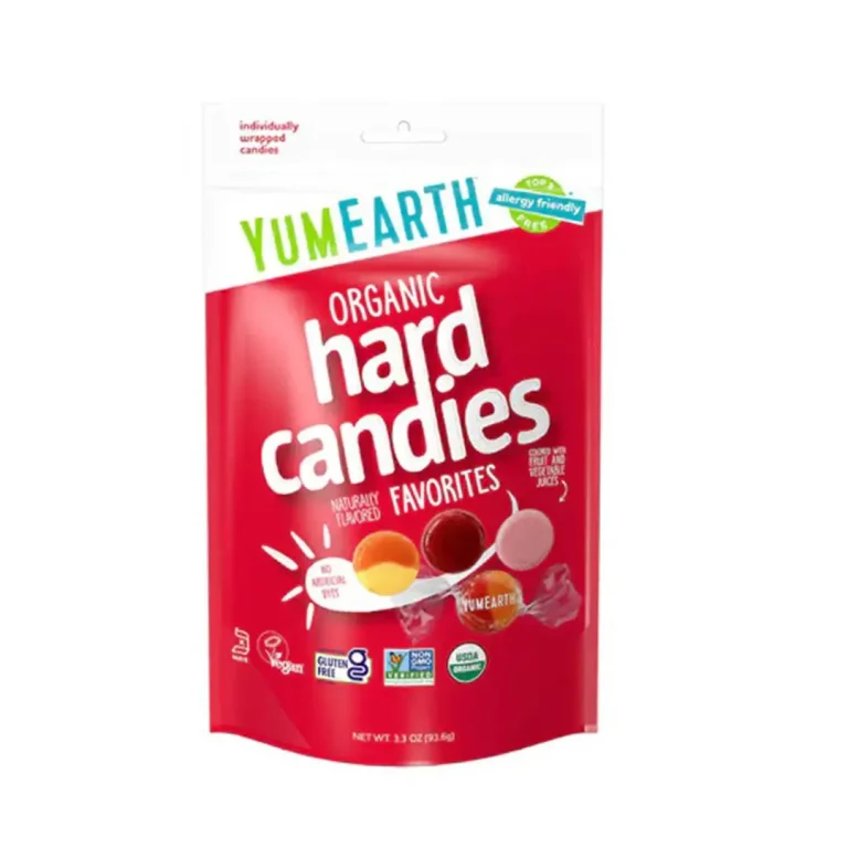 Органические конфеты YumEarth Hard candies со вкусом фруктов и ягод 93.6 г