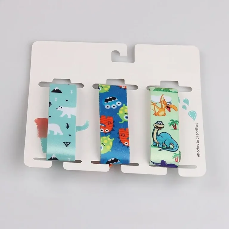 Комплект держателей на прищепке Paci Holder Монстрики, Динозавры, Горы 3 шт