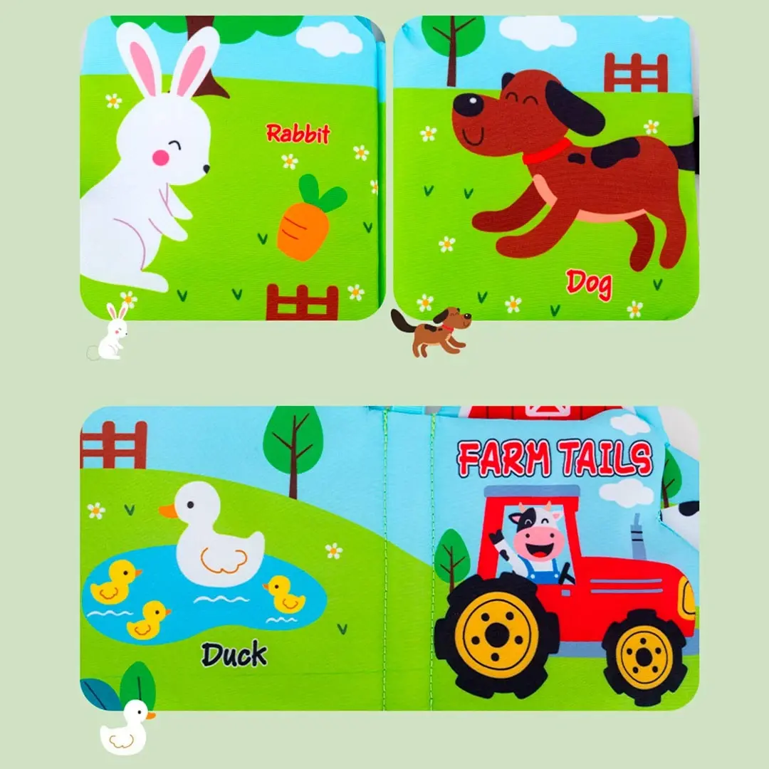 Книжка-шуршалка Farm tails