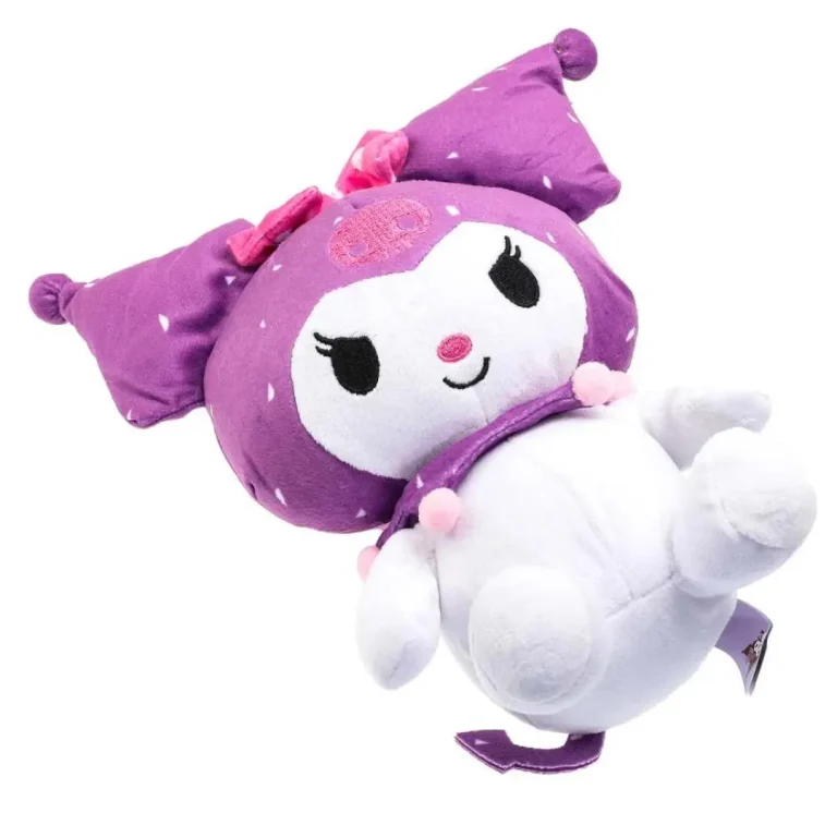 Игрушка мягкая Мульти-пульти Kuromi San RIO Куроми Розовый бантик шарик Фиолетовый