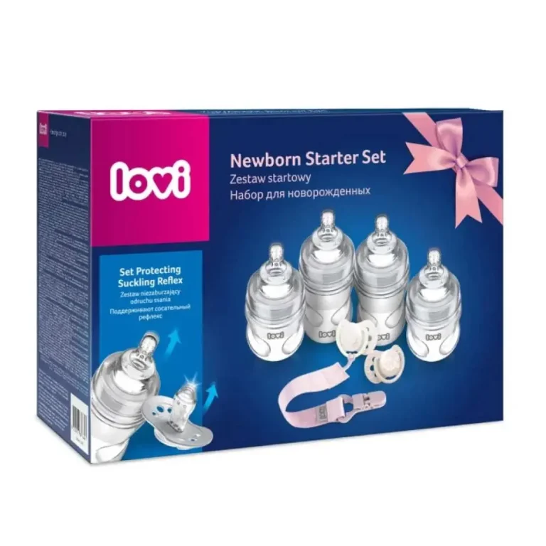 Стартовый набор LOVI Newborn Baby Shower girl 7 предметов 0+ мес