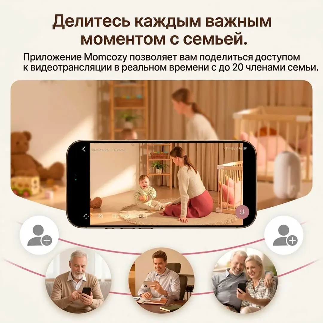 Видеоняня Momcozy BM04