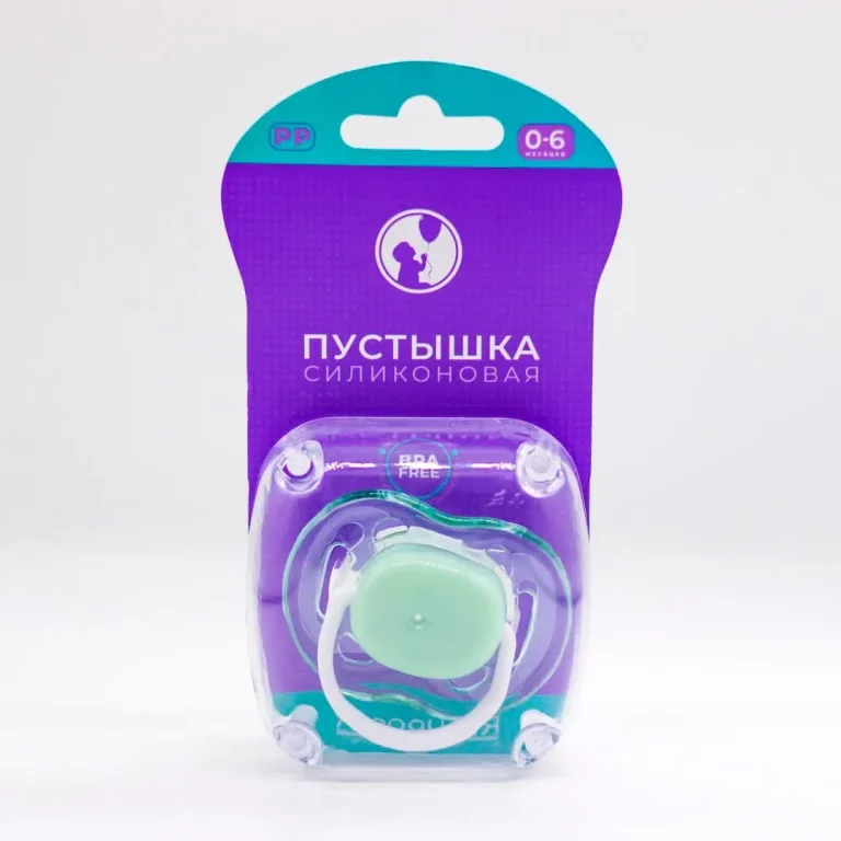Пустышка Я родился 0-6 мес Ментоловая Анатомическая