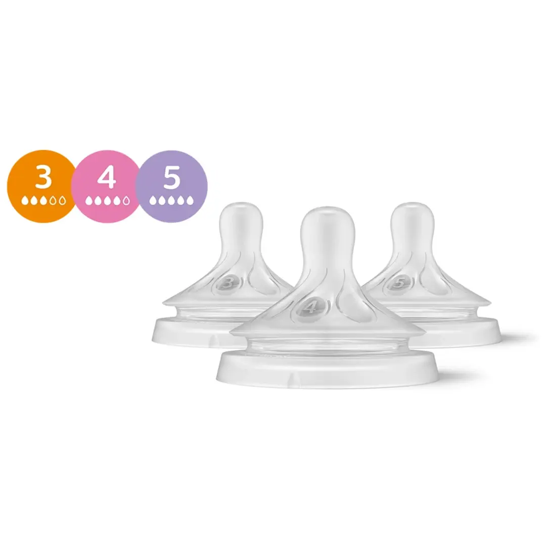 Набор сосок Philips Avent Natural 3 шт