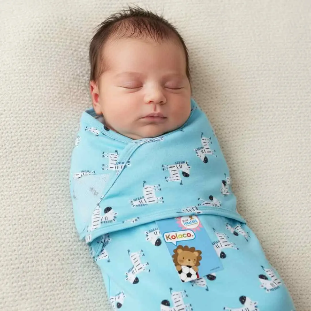 Пеленка кокон SwaddleMe на липучке Динозавры Серый