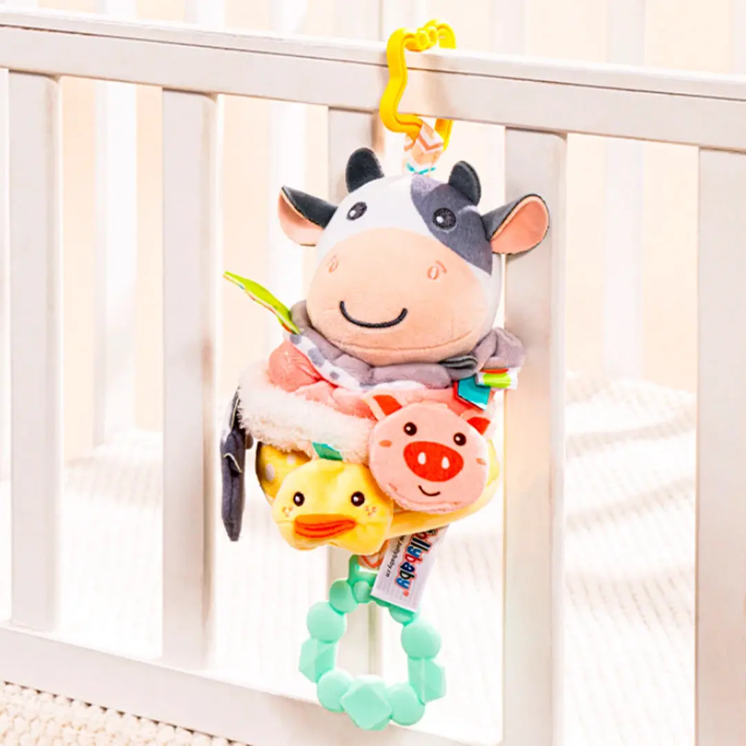 Развивающая подвеска Jolly baby Корова