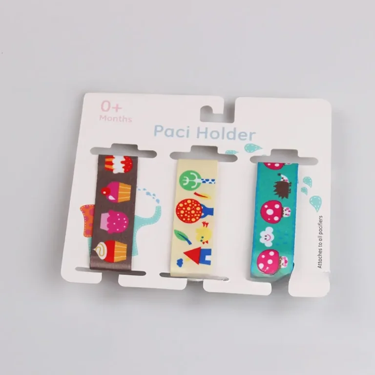 Комплект держателей на прищепке Paci Holder Птичка, Грибочки, Пирожные 3 шт