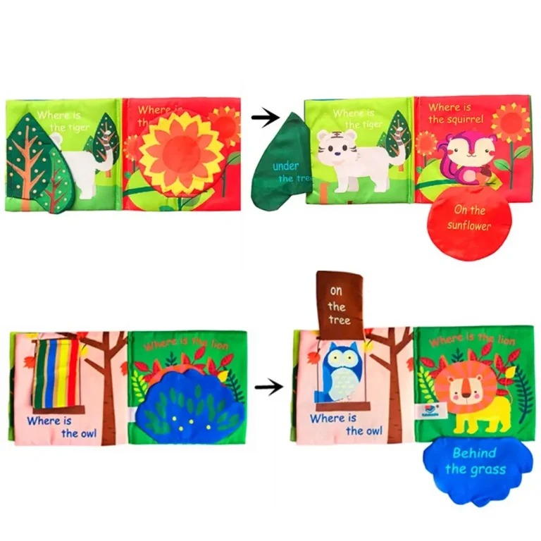 Книжка-шуршалка kidsbooks Hide and seek in the forest