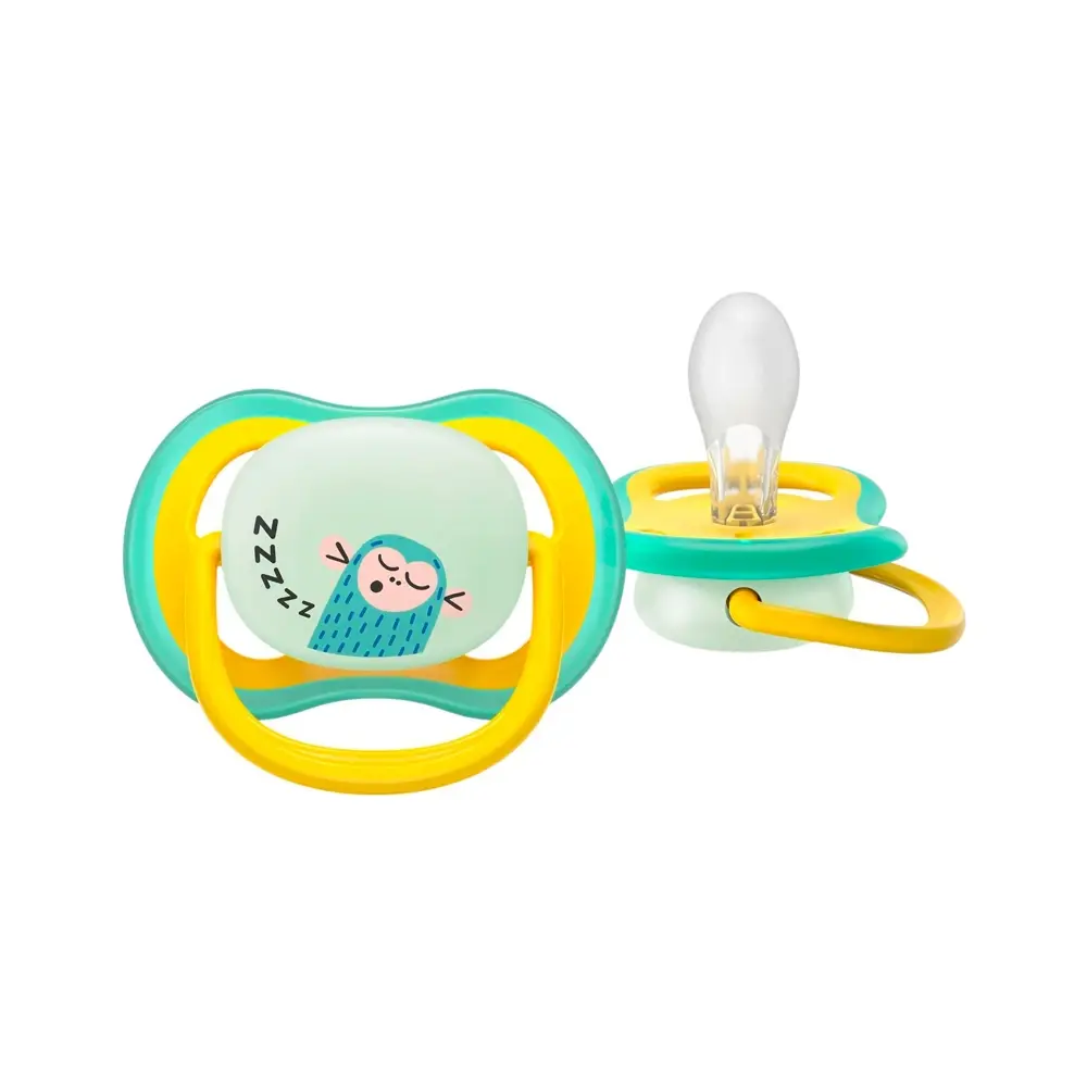 Пустышка Philips Avent Air Nighttime 18+ мес 2 шт SCFSCF376/32