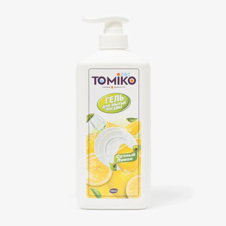 Гель для мытья посуды Tomiko Сочный лимон 1 л