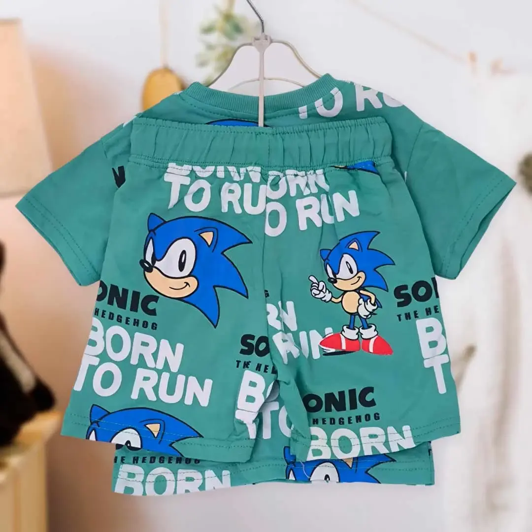 Комплект 2ка ZARA Sonic футболка + шорты Ментоловый