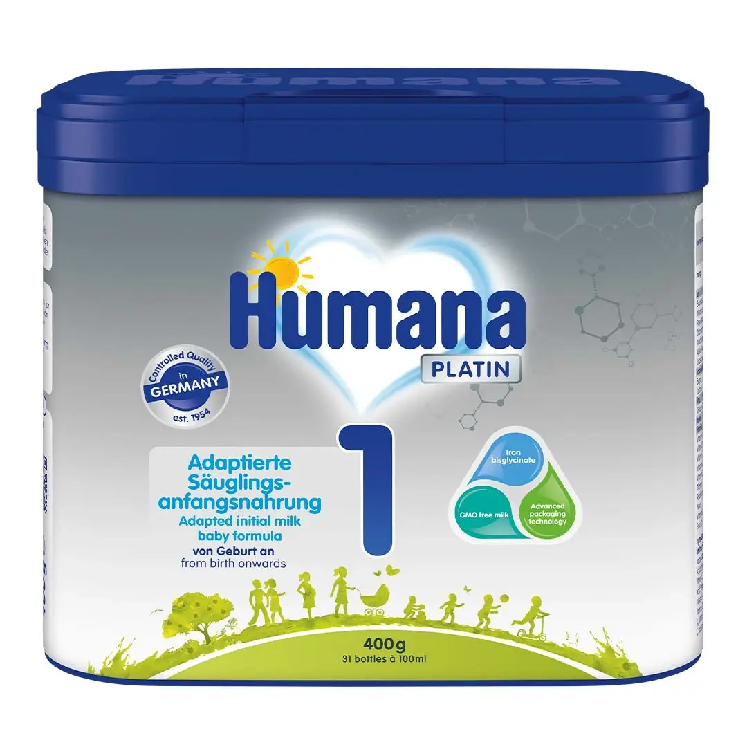 Humana 1 Platin Anfangsnahrung 400 гр с 0+ мес