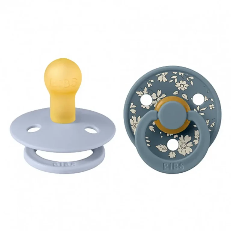 Набор пустышек латексных BIBS Liberty Colour 2 шт Capel Dusty Blue 0+ мес