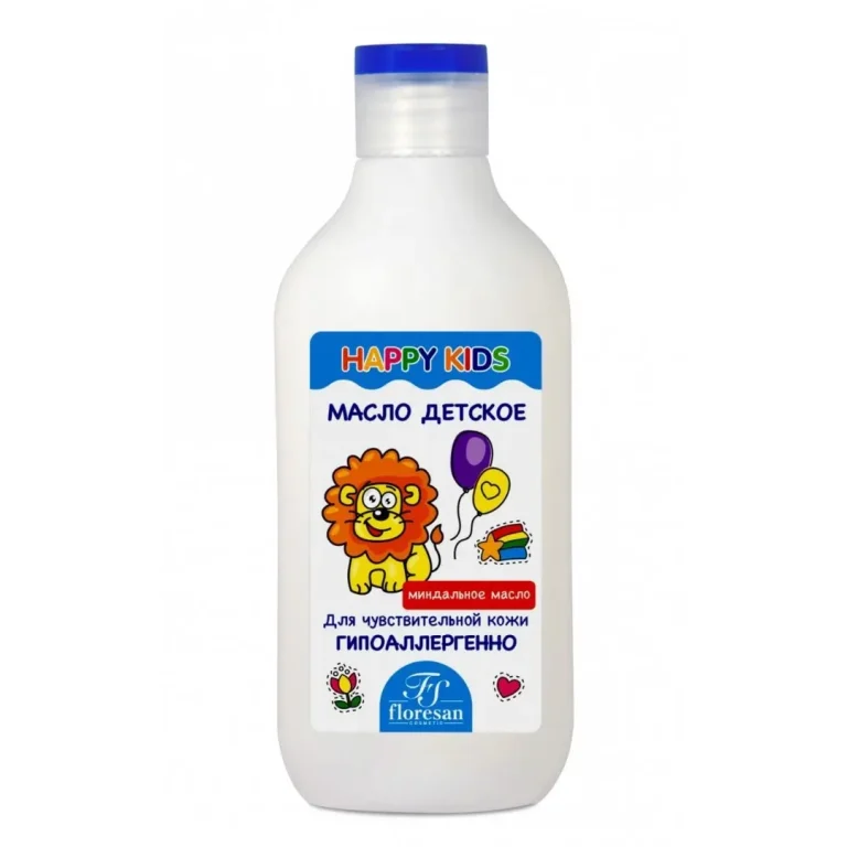 Ф-402 Масло детское Happy kids миндальное гипоаллергенное 250 мл