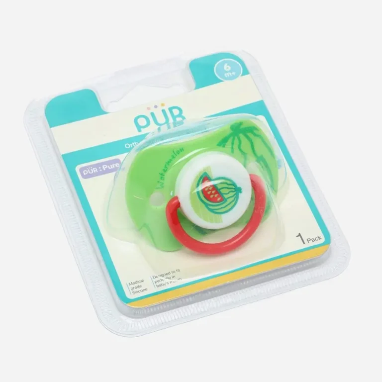 Силиконовая пустышка Pur Mister Baby PP SE2 6+ мес