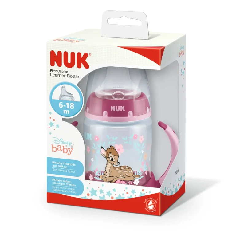 Поильник с ручками NUK First Choice 150 мл 6-18 мес Bambi