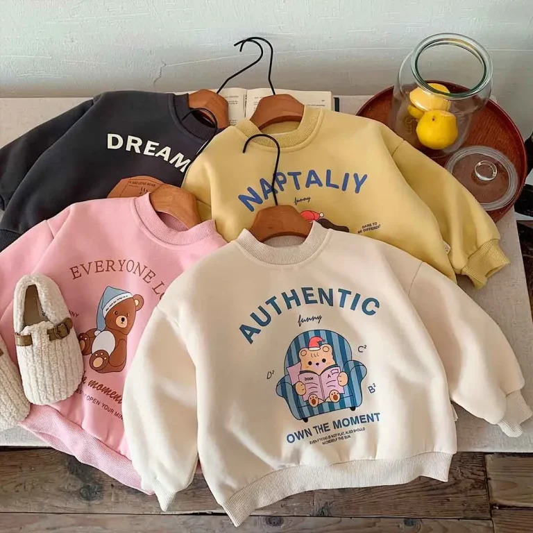 Свитшот Dingdong Authentic мишка Молочный