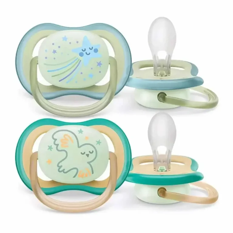 Пустышка Philips Avent Ultra air nighttime звезда сова 0-6 мес 2 шт