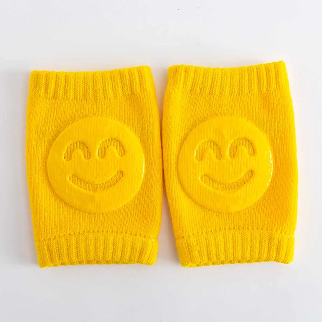 Детские наколенники Smile желтые